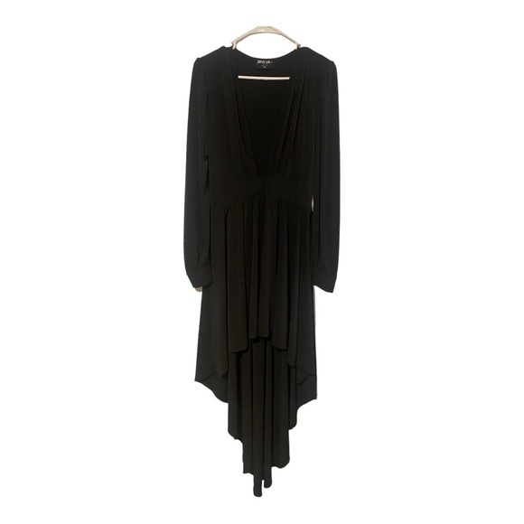 Nasty Gal high low gown BLACK - Picture 2 of 6